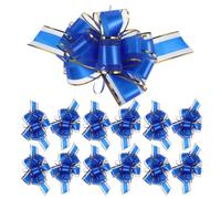 ifundom 20 Pièces Noeud Bleu en Plastique Élégant pour Décoration de Mariage Fixation Sécurisée et Assemblage Facile, pour Projets Scolaires et Fêtes