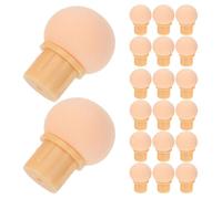 ifundom 20 Pièces Recharge D'éponge à Ongles Douce et Résistante en Plastique Mécanisme de Remplacement Rapide pour Nail Art, pour Usage à Domicile et Salons