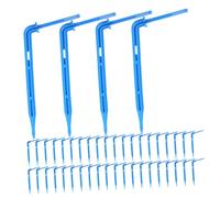 ifundom 200 pièces Piquets Irrigation Incurvés pour Arrosage Goutte à Goutte Précis pour Semis et Culture Hydroponique Installation Facile et Gestion de Eau