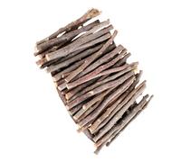 ifundom 200g Jouets à Mâcher pour Petits Animaux Bâtonnets Bois De Pommier Naturel pour Rongeurs Cobayes Chinchillas Écureuils Soutien Santé Dentaire