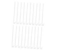 ifundom 20pièces Support De Drapeau pour Voiture Mât De Drapeau Robuste Clip pour Vitre De Voiture Télescopique Ajustable pour Camping Et Camion