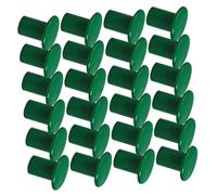 ifundom 24 Pièces Couvre Piquets de Jardin Plastique Capuchons de Protection Ventilés pour et Piquets Extérieurs Accessoires Durables pour Clôtures et Bambous