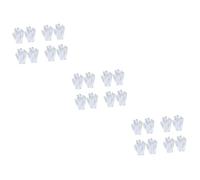 ifundom 24pièces De Bain Pour Garçon Fille Ensemble De Exfoliants Colorés Et Serviettes à Bulles Blanches Pour Nettoyage Doux Peau