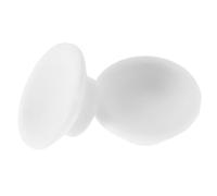 ifundom 2pcs Bouchon de Vidange pour Congélateurs en Caoutchouc Blanc, Bouchon Étanche Rond pour Drainage, Conception Pratique, Maintien Propreté et Efficacité du Congélateur