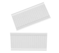 ifundom 2pcs Miniature Dollhouse Furniture Wainscot Modeling Decor for Doll House Decor and Miniature Wainscot Photo Prop avec Mini-Panneau Mural Mini Dollhouse