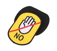 ifundom 2pièces Autocollants pour Laisse De Chien Réutilisables Et Étanches Identification Visible Et Avertissement Ne Toucher pour Sécurité Et Reconnaissance Sociale