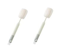 ifundom 2pièces Brosse De Nettoyage Multifonction Réutilisable Pour Bouteilles Et Tasses Brosse Longue Éponge Pour Nettoyage Et Idéale Pour Usage Quotidien
