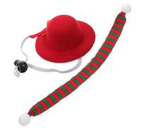 ifundom 2pièces Lot de Coiffes Et Écharpes pour Animaux De Compagnie De Costumes pour Chien Chapeau pour Chien Et Chat