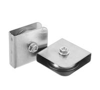 ifundom 2pièces Lot de Poulies pour Mât De Drapeau Extérieur Bloc De Levage pour Câble Métallique Maintient La Drisse du Mât