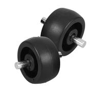 ifundom 2pièces roulettes pour Pied de Parasol Base Remplissable Accessoire Terrasse Déplacement Facile Pivotantes Repositionnement Pratique