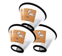 ifundom 3 Pièces Collier de Protection pour Animaux de Colerette Léchage pour et Chiens Convient pour Tour de Cou