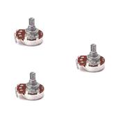 ifundom 3 Pièces potentiomètre guitare Potentiomètre linéaire Potentiomètre audio/logarithmique gros anneaux en résine potentiomètre b500k amplificateur guitare acoustique Numéro