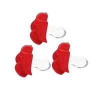 ifundom 3 pièces Sucette Silicone Forme Dentaire pour Garçon Fille Apaisant Douleur Gencives Portable et Facile à