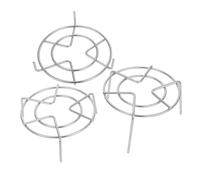 ifundom 3 Pièces Support pour Marmite en Acier Inoxydable, Trépied