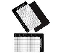 ifundom 3 Pièces Tapis Magnétique de Réparation Multifonctionnel pour Téléphone Compartiments pour Petites Vis et Outils, Mat Flexible Noir pour Réparation Électronique