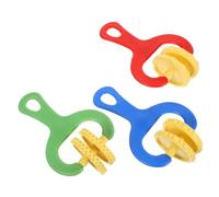 ifundom 3 Pièces Texture pour Argile Tampons Rotatifs Caoutchouc Outils de Modelage pour Garçon Fille Kit de Tampons Petits pour Activités Artistiques Scolaires et Loisirs Créatifs