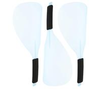 ifundom 3 Pièces Visière de Protection Transparente en Plastique avec Éponge, Adaptée aux Coiffeurs et Clients pour Shampooing et Coiffure, Protège Produits Chimiques et Sprays