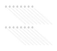 ifundom 30 Pièces Lot de Enfile-aiguilles Longs Robuste Outil Insertion pour Aiguilles à Tricoter et Couture Main Accessoire Rapide pour Broderie et Loisirs Créatifs