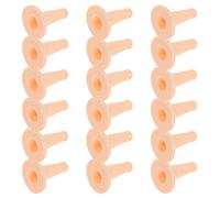 ifundom 30 Pièces Lot de Tétines Silicone Étanches pour Biberons Alimentation Chiots Chatons Lapins Tétines de Remplacement Souples et Réalistes Nés Petits Animaux