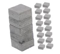 ifundom 30 pièces Mini Bricks Set for DIY Miniature House Building Realistic Square Blocks for Dollhouse Craft Creative Small Construction Toys