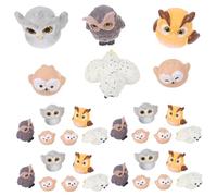 ifundom 30 Pièces Mini Figurines Hiboux Résine Décor Forêt Créative DIY Moss Terrarium Succulent Pot Accessoires Micro Paysage