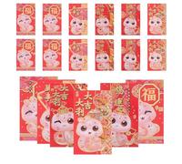 ifundom 36 Pièces enveloppe de l'argent chanceux anniversaire fortune mariage Enveloppes du festival du printemps