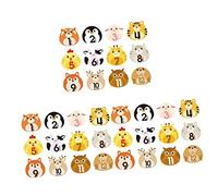ifundom 36feuilles Stickers Mensuels Autocollants Animaux Étapes De Croissance Né Autocollants Repositionnables Et Imperméables