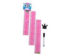 ifundom 3ensembles Autocollant Mural Mesure De Hauteur Garçon Fille Règle De Croissance Décorative Animaux Cartoons Pour Chambre Garçon Fille Autocollant Amovible Et Réutilisable