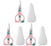 ifundom 3ensembles Ciseaux De Cuisine Pour Garçon Fille Ciseaux à Aliments Sécures Inoxydable Pour Nourriture Infantile Utensile Pratique Pour Préparer Repas Maison Restaurant Et