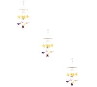 ifundom 3pièces Charmes De Wind Chime Feutre Pour Décoration De Crèche Pendentif Suspendu Assortiment
