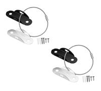 ifundom 4 Pièces Dispositif Antichute Sécurité Enfant Bébé à L'épreuve Serrures Ancre Anti-bascule Épreuvage Conseil La Commode Porte Coin Sangles De Meubles Acier Laminé à Froid