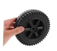 ifundom 4 Pièces Roues de Rechange Barbecue Plastique Soufflé Kit Roues Résistantes et Légères pour Chariot Four à Barbecue Mobilité Facile Terrains Variés