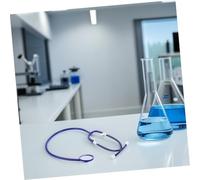 ifundom 4 Pièces Stéthoscopes Jouets Garçon Fille DIY Plastique Jeu de Rôle Médecin Infirmier Accessoire Éducatif pour Expériences Scientifiques et Développement Motricité Fine