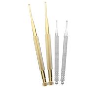 ifundom 4 pièces Stylo de Détection Auriculaire Inox Outil Portable pour Massage et Recherche Acupoints Léger pour Auriculothérapie et Auto
