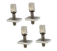 ifundom 4 pièces Vis Aileron Planche Surf Inoxydable Vis Remplaçables Étanches pour Longboard Accessoires Surf Pratiques et Légers