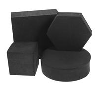 ifundom 4pièces Accessoires Photo Mousse Géométrique pour Cosmétiques Et Bijoux Props De Photographie Décoratifs Et pour Intérieur Et Extérieur