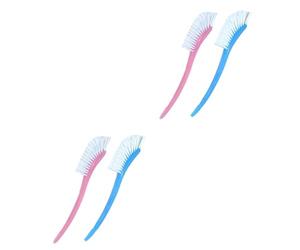 ifundom 4pièces Brosse De Nettoyage Pour Bouteilles De Bleu Rose Brosse Multifonctionnelle Pour Biberons Et Gobelets Outil Pratique Pour Éliminer Salissures Et Résidus Hard-to-reach