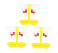 ifundom 4pièces Fontaines à Eau Forme De Poule Abreuvoir à Boule Automatique Fontaine à Eau pour Poules