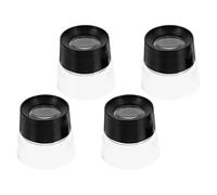 ifundom 4pièces Loupe Bijoutier Portable Précision Optique Cylindrique Ergonomique pour Analyse de Bijoux Réparation Montres et Loisirs
