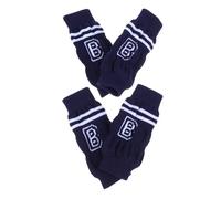 ifundom 4pièces Manchons Tricotés Élastiques pour Chien Protège-Coudes Et Jarrets Lot de Lavables Et Confortables pour Animaux De Compagnie