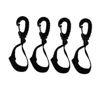 ifundom 4pièces Poussette Rotatifs Accessoires Pour Poussettes Vélos Et Rollators Multifonctionnels Et Noir