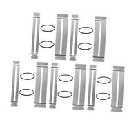 ifundom 5 ensembles Lot de Outils Entretien Guitare Protection Touche Métal Robuste pour Ponçage et Polissage Fretboard Accessoires Réparation Luthier pour Guitares et Basses