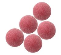 ifundom 5 pièces Balles de Remplacement pour Foot Texturées Antidérapantes Rouge Accessoires pour Jeu de Football de Table Poids Équilibré pour Compétition et Loisirs