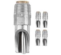 ifundom 5 Pièces Buse de Distribution Eau Automatique Acier Inoxydable pour Cochons Système de Boisson Durable pour de Porcs Eau et Entretien Facile