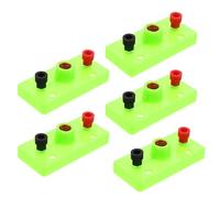 ifundom 5 pièces Kit Électrique Expérimentation Physique pour Collège Buzzer Sonore Électromagnétique Équipement Éducatif Pratique et Léger