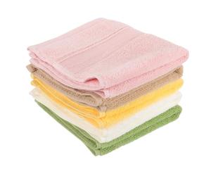 ifundom 5 Pièces Lingettes De Bain Pour Douche Débarbouillette Garçon Fille Serviette De Toilette Garçon Fille Lingettes Anti-salive Mouchoir Carré Articles Puériculture Set