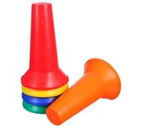 ifundom 5 Pièces Small Training Cones Plastic Agility Sports Markers Multi-Functional Traffic Field Cones for Soccer Football Basketball Practice