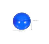 ifundom 50 Pièces Lot de Boules De Jeu Ouvrables Boules De Loterie Colorées Fête Maison Jeu sans Couture