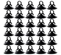 ifundom 50 pièces Ventouses Pare-Soleil Voiture à Tête Champignon avec Anneau de Tirage Ventouse Puissante pour Fenêtre et Pare-Brise Crochets Usage Intensif