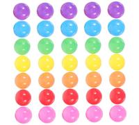 ifundom 50pièces De Plage Colorées Plastique pour Garçon Fille Balles De Piscine Multicolores pour Et Tout-Petits pour Baignade Et De Jeux De Rangement